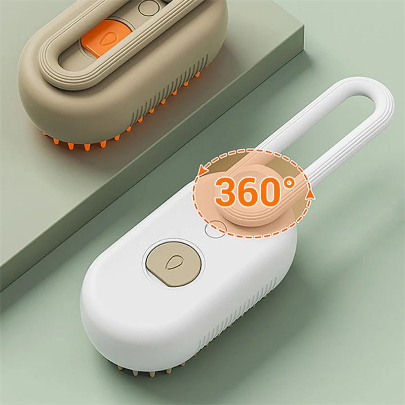 3 - in - 1 Pet Grooming Brush for Dogs & Cats – Spray Mist & Massage - ZHUASH