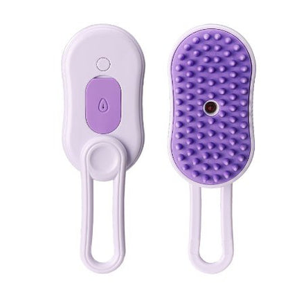 3 - in - 1 Pet Grooming Brush for Dogs & Cats – Spray Mist & Massage - ZHUASH