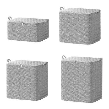 4 - Pack Foldable Storage Bags – Closet & Wardrobe Organizer - ZHUASH