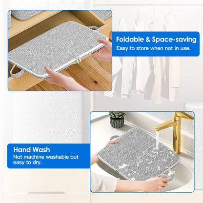 4 - Pack Foldable Storage Bags – Closet & Wardrobe Organizer - ZHUASH