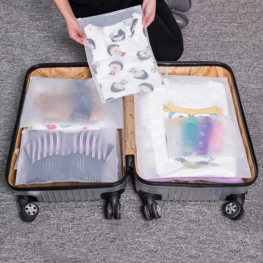 9 - Piece Travel Packing Cubes Set – Water - Resistant Luggage Organizer Bags - ZHUASH