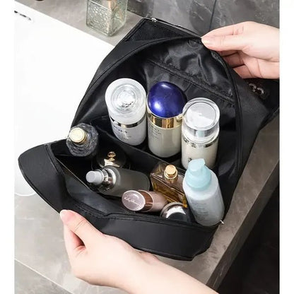 Large Hanging Travel Toiletry Bag – Waterproof Organizer for Makeup & Essentials - ZHUASH