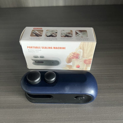 Mini 2 In 1 Sealer Heat Sealer Bag Opening Machine For Snacks - ZHUASH
