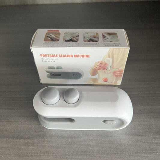 Mini 2 In 1 Sealer Heat Sealer Bag Opening Machine For Snacks - ZHUASH