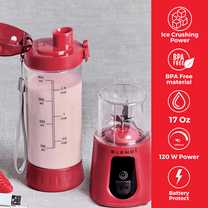 Pro+ Ice Crushing Portable Blender (17oz) - ZHUASH