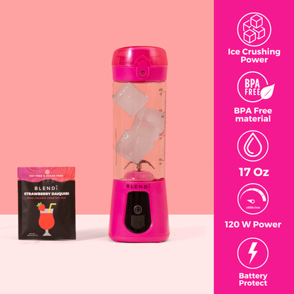 Pro+ Ice Crushing Portable Blender (17oz) - ZHUASH