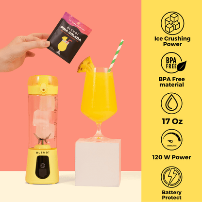 Pro+ Ice Crushing Portable Blender (17oz) - ZHUASH