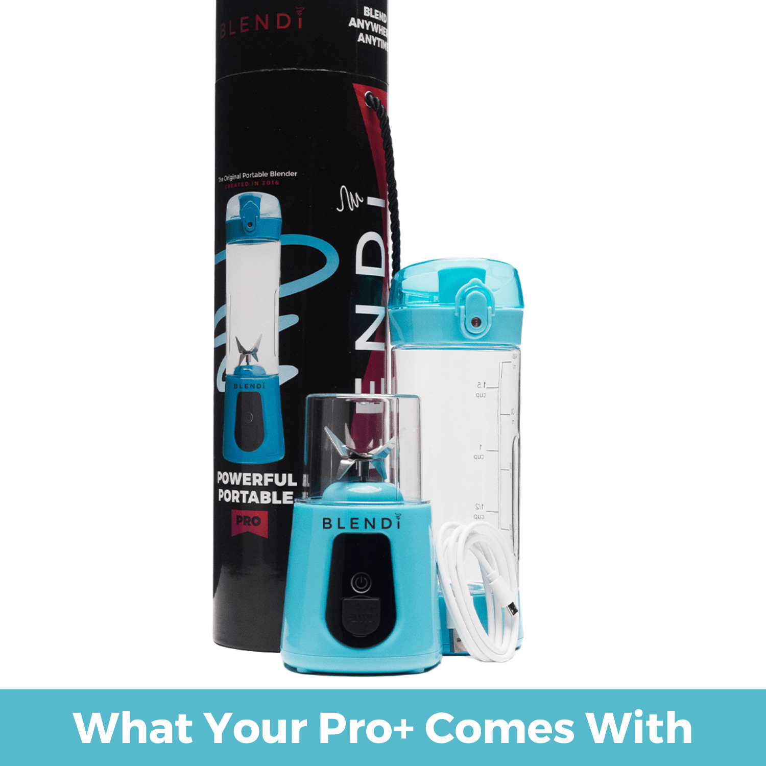 Pro+ Ice Crushing Portable Blender (17oz) - ZHUASH