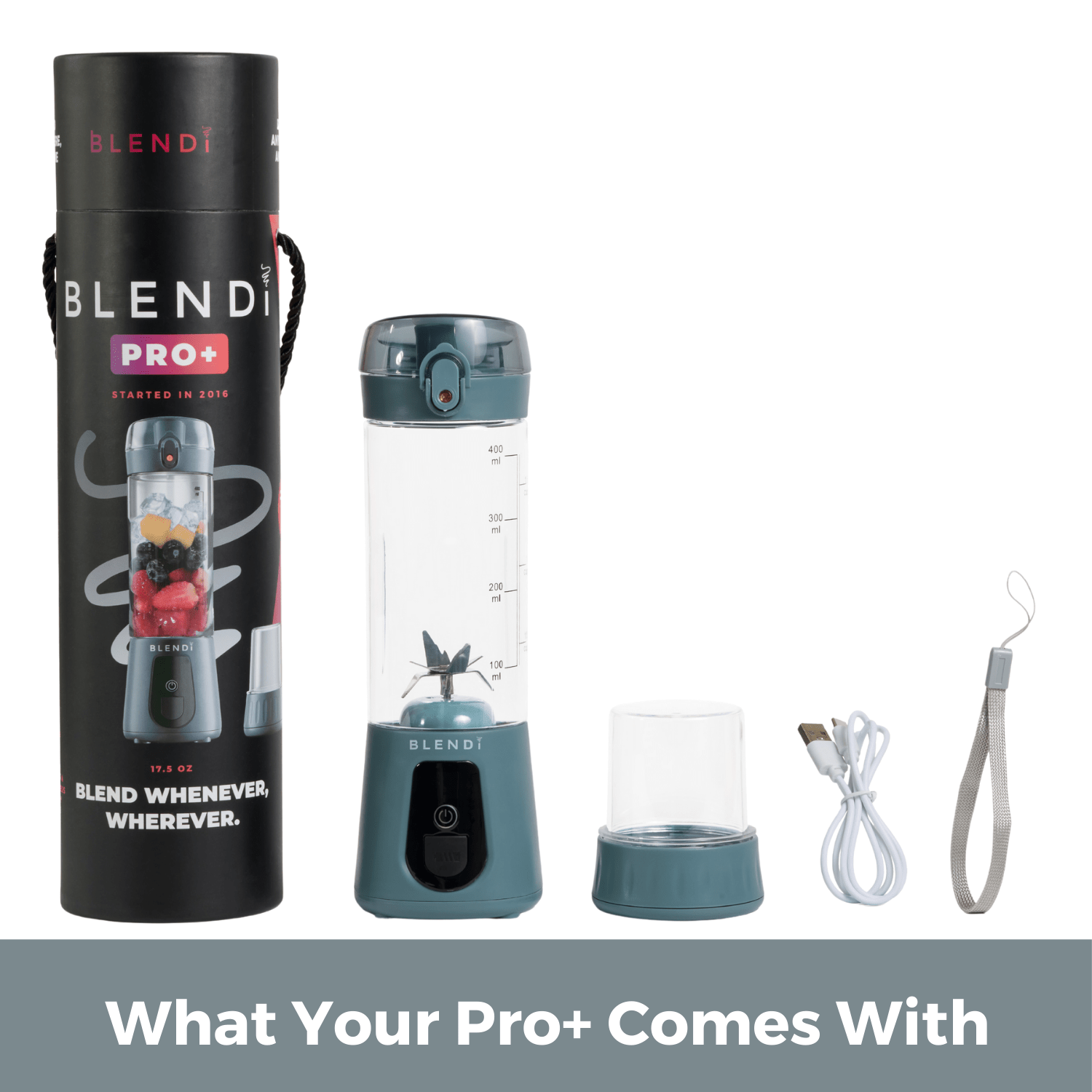 Pro+ Ice Crushing Portable Blender (17oz) - ZHUASH