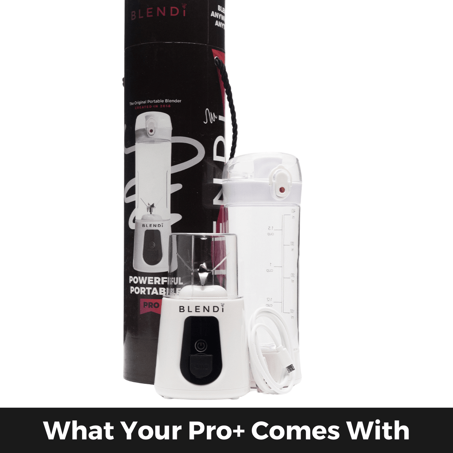 Pro+ Ice Crushing Portable Blender (17oz) - ZHUASH