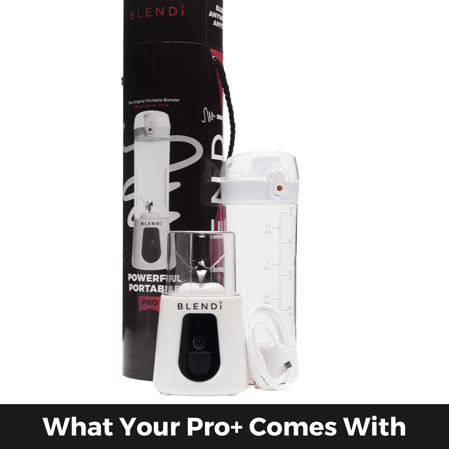 Pro+ Ice Crushing Portable Blender (17oz) - ZHUASH