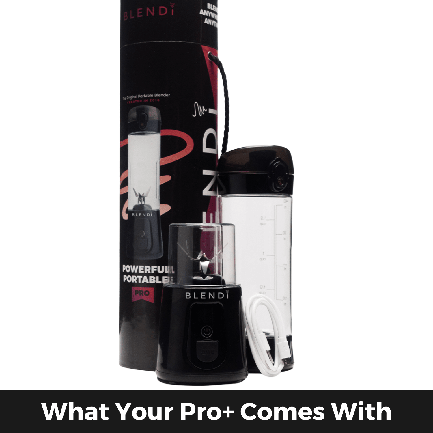 Pro+ Ice Crushing Portable Blender (17oz) - ZHUASH