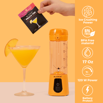 Pro+ Ice Crushing Portable Blender (17oz) - ZHUASH