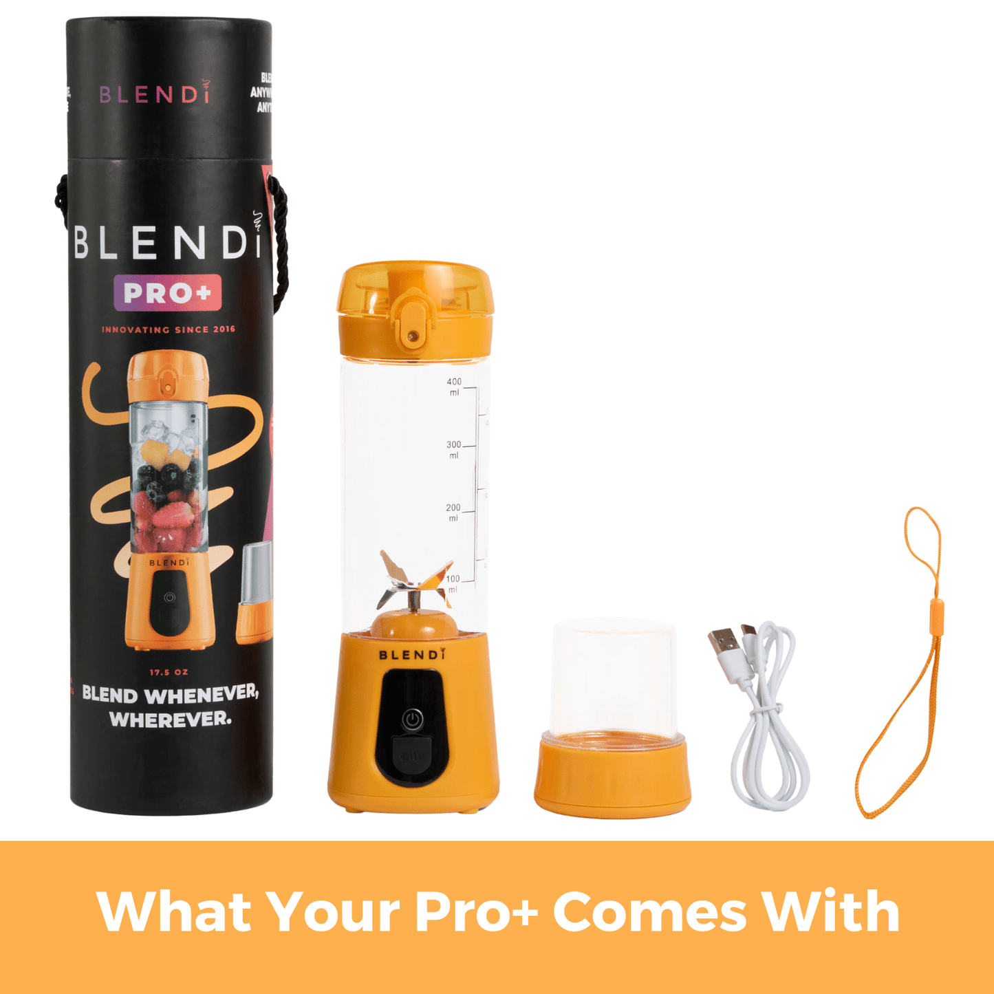 Pro+ Ice Crushing Portable Blender (17oz) - ZHUASH