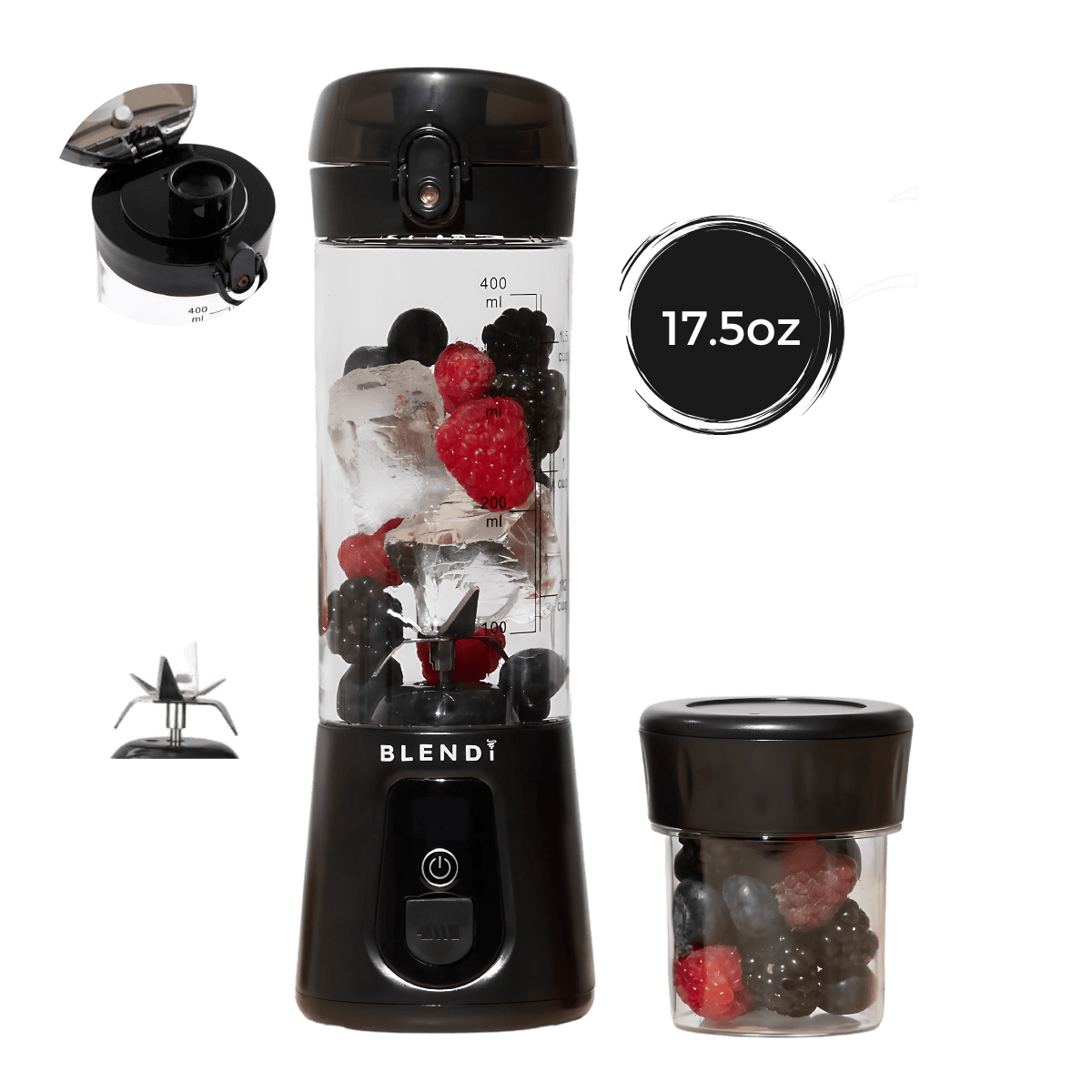 Pro+ Ice Crushing Portable Blender (17oz) - ZHUASH