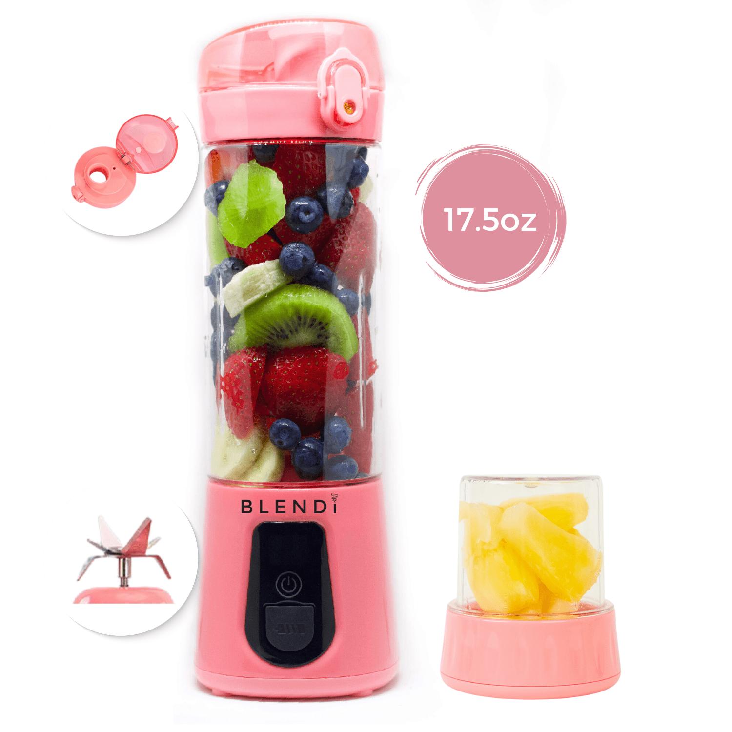 Pro+ Ice Crushing Portable Blender (17oz) - ZHUASH