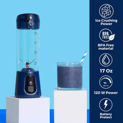 Pro+ Ice Crushing Portable Blender (17oz) - ZHUASH